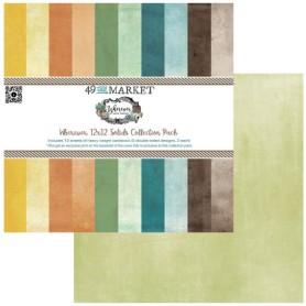 49 And Market Collection Pack 12"X12" - Wherever Solids