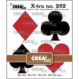 Crealies Xtra Spielkartensymbole