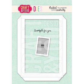 Cutting die - Photo frame 9x13