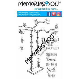 Memories4you A6 Stempel "Schaukel"