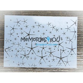 Memories4You Stencil (A6) "Seesterne"