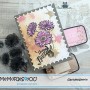 Memories4you A6 Stempel "Blumen Grunge"