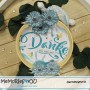 Memories4you A6 Stempel "Blumen Grunge"