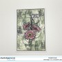 Memories4you A6 Stempel "Blumen Grunge"