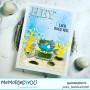 Memories4you A6 Stempel "Cartoon Fische"