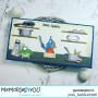 Memories4you A6 Stempel "Cartoon Fische"