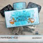 Memories4you A6 Stempel "Cartoon Fische"