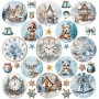 Craft O Clock - Paper Collection Set - Cozy Winterland 12x12