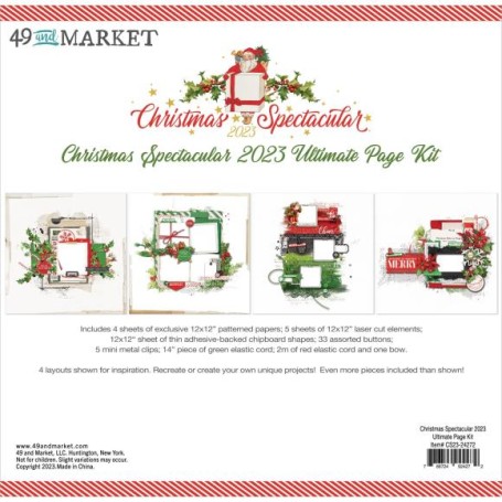 49 And Market - Ultimate Page Kit - Christmas Spectacular 2023