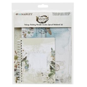 49 And Market - Spiral Notebook Set - Vintage Artistry Moonlit Garden