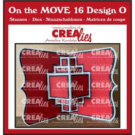 Crealies On the MOVE Design - Pop Up Karte