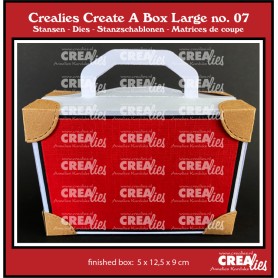 Crealies Stanzform Create A Box LARGE Nr. 7 Koffer