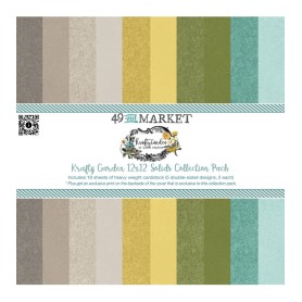 49 And Market - Collection Pack 12"X12" - Krafty Garden Solids