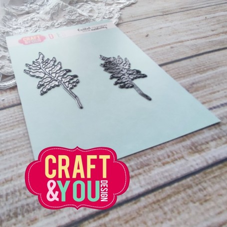 Craft & You - Stanzschablone - Polypody set 2