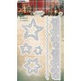 Studio Light - Festive Nostalgia Stanzschablone - Borders & Stars