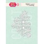 Craft & You - Stanzschablone -  Snowflakes Background