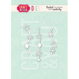 Craft & You - Stanzschablone - Decorative Chains 1