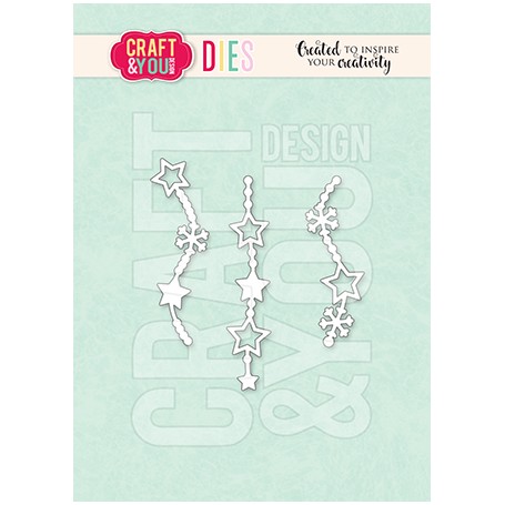 Craft & You - Stanzschablone - Decorative Chains 1