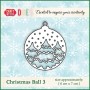 Craft & You - Stanzschablone - Christmas Ball