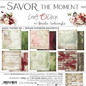 Craft O Clock - Paper Collection Set -  Savor the Moment