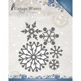 Amy Design - Vintage Winter - Beautiful Snowflakes