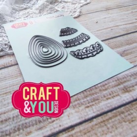 Craft & You Design Stanzform - Eier