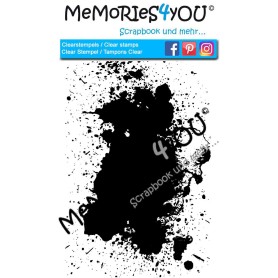 Memories4you A6 Stempel "Klecks"