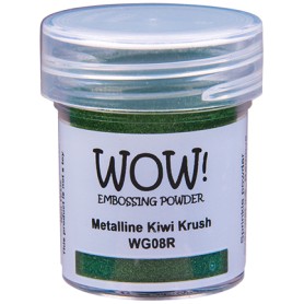 WOW! Embossing Powder - Metalline Kiwi Krush