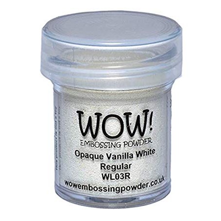 WOW! Embossing Powder - Opaque Vanilla White