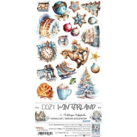 Craft O Clock - Extras to Cut Set – Winter – Cozy Winterland