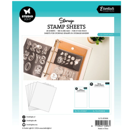 Studio Light - Essentials Storage Stamp Sheets A5 - 5 Stück