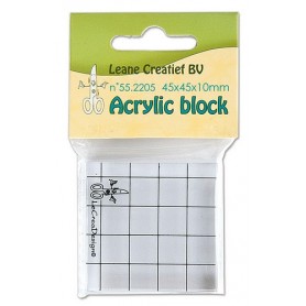 LeCrea - Acryl Stempel-Block