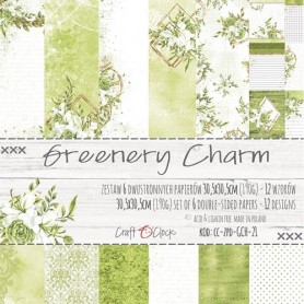 Paper Collection Set 12"*12" Greenery Charm
