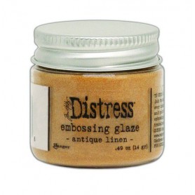 Ranger Distress Embossing Glaze Tim Holtz - Antique Linen
