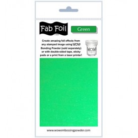 WOW! Fab Foil -  Green Pack 1mtr x 10.1cm