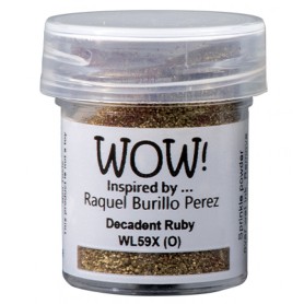 WOW! Embossing Glitter - Decadent Ruby