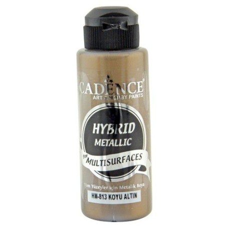 Cadence Hybrid metallic Acrylfarbe (halbmatt) - Antikes Gold