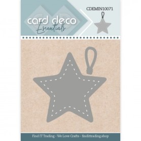 Card Deco Essentials - MINI Stanzform - hängender Stern