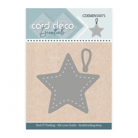 Card Deco Essentials - MINI Stanzform - hängender Stern