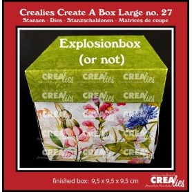 Crealies Create A Box - Explosion (groß)