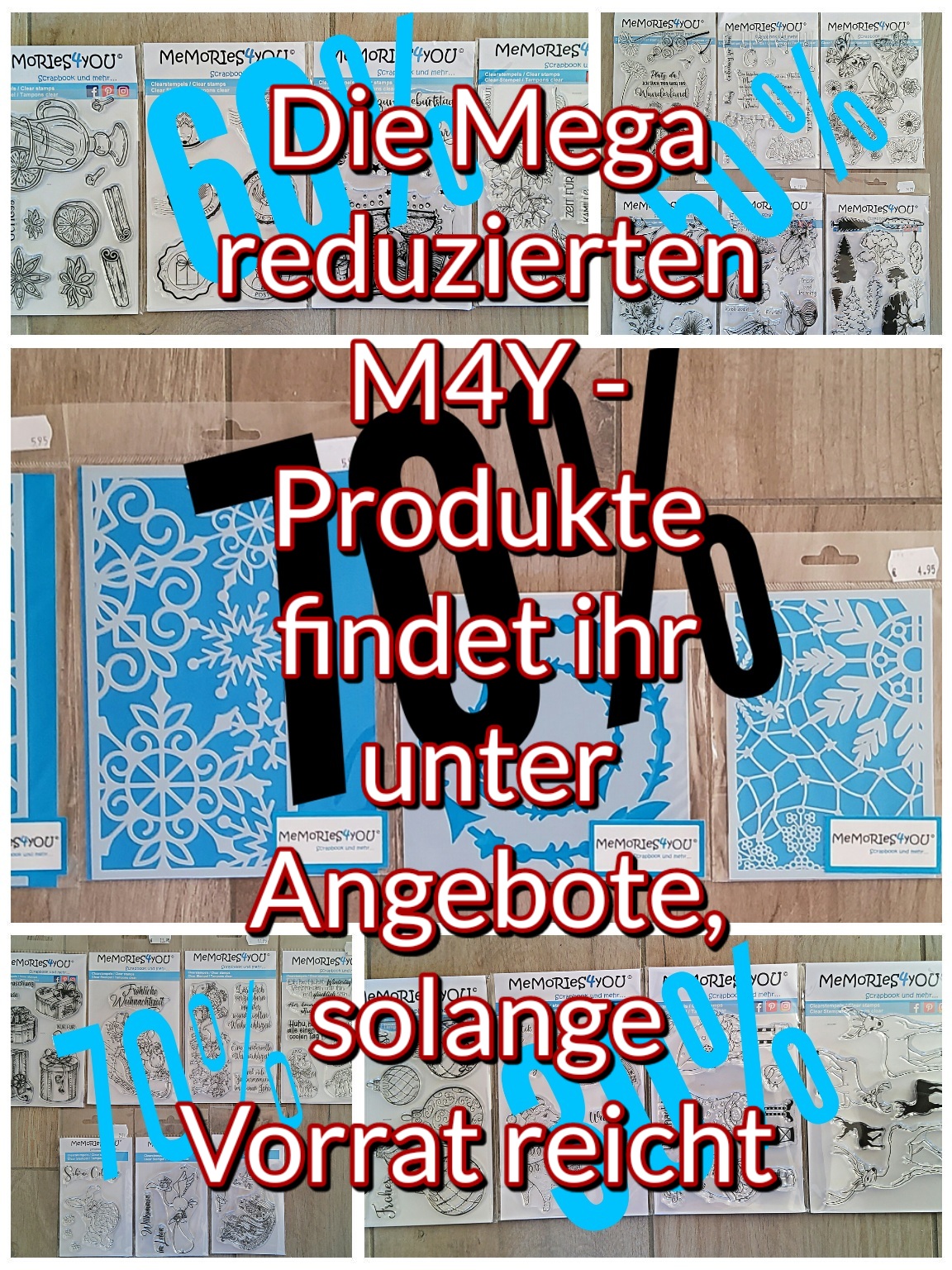 Abverkauf M4Y - Produkte